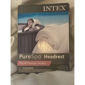 Intex PureSpa Hot Tub Removable Inflatable Lounge Headrest Pillow New